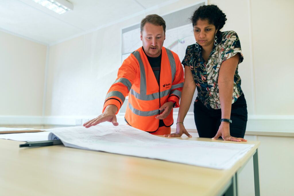 Femme BTP chantier